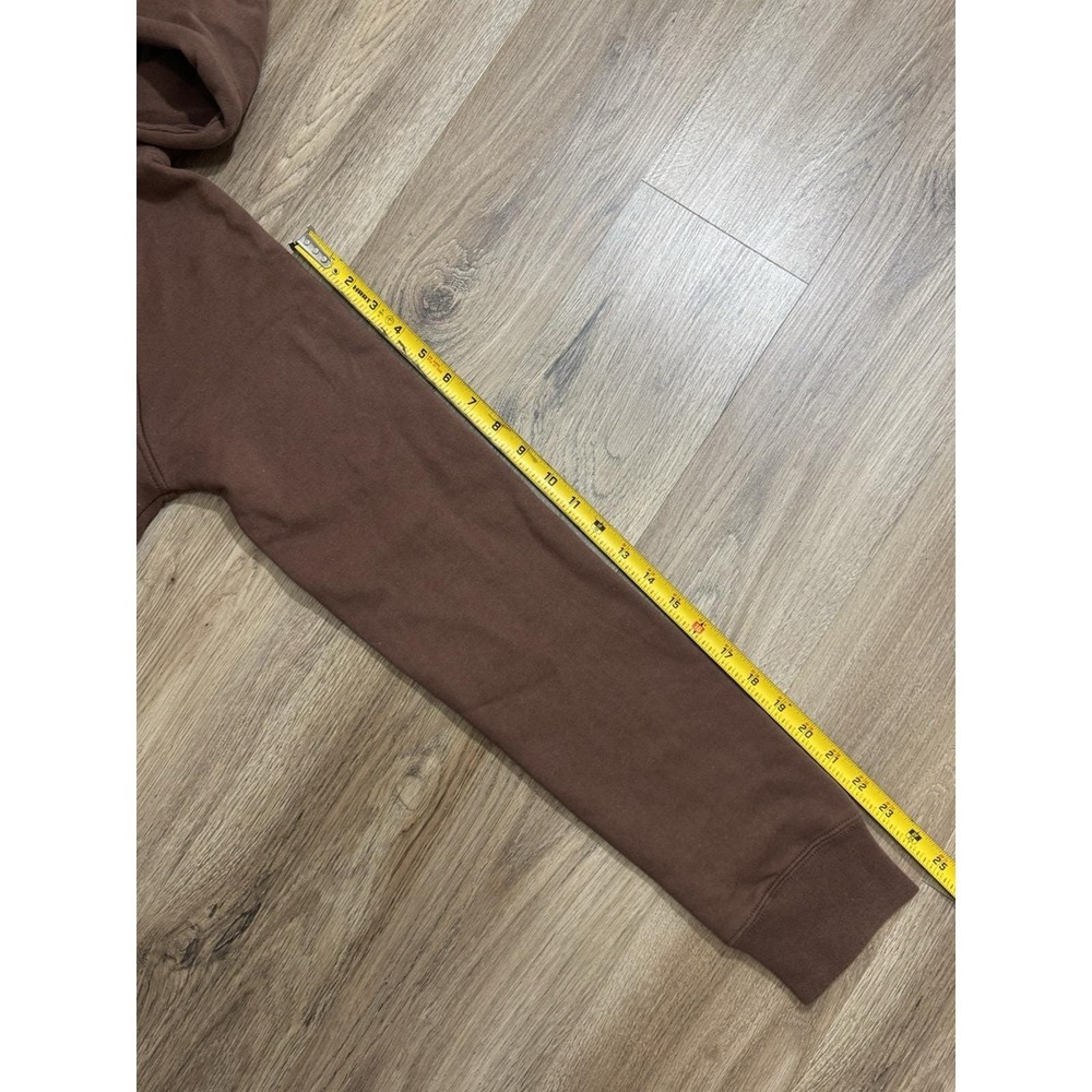 Y2K O'Neill Logo Glitter Flower Night BloomerBrown Hoodie Women Size XL‎ - Picture 11 of 13
